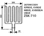  Harvia ZSK-710 (2670 W,   KIP/KV/M/V)