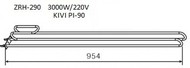  Harvia ZRH-249 (3000 W,   Kivi PI 90)