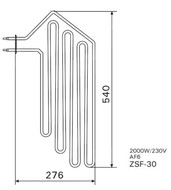  Harvia ZSF-30 (2000 W,   Forte AF6)